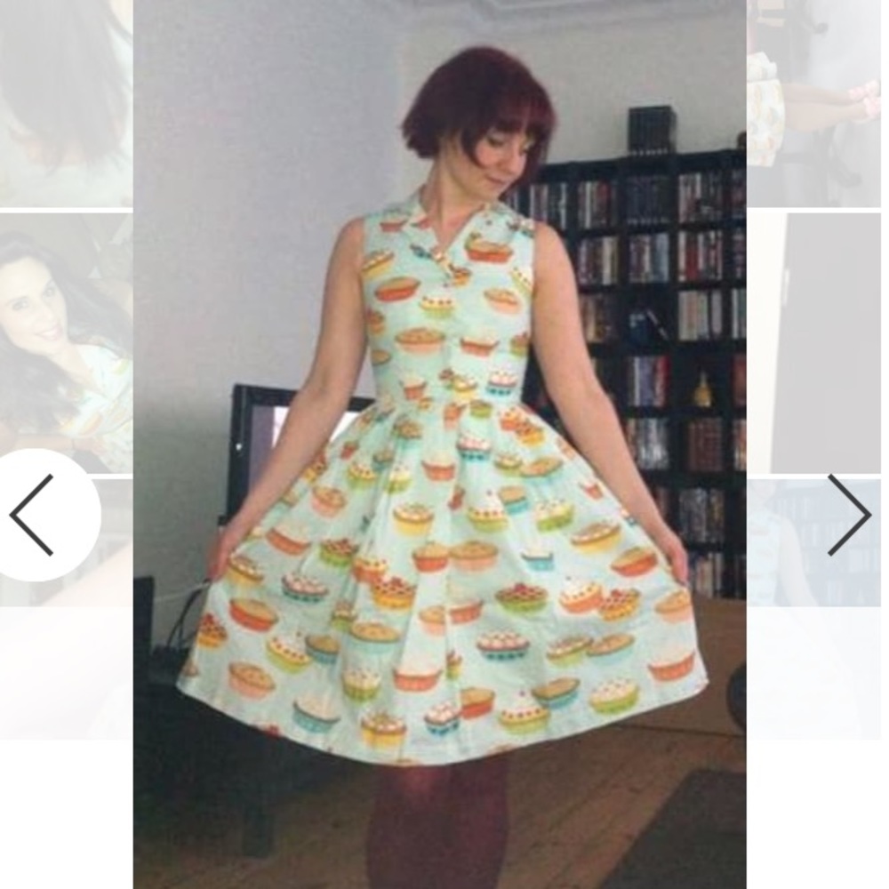 SOLD You’re in Luck Dress in Pie by Bea & Dot - Picture 3 of 6